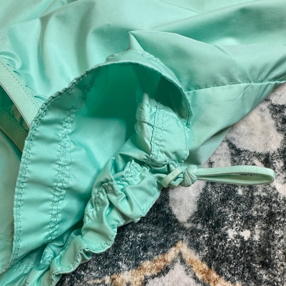 Under Armour UA Storm 1 Anorak Windbreaker Jacket Aqua Hooded Pullover Medium - Picture 3 of 10